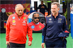 F1 insider claims Lewis Hamilton would leave Ferrari if Christian Horner replaces Fred Vasseur