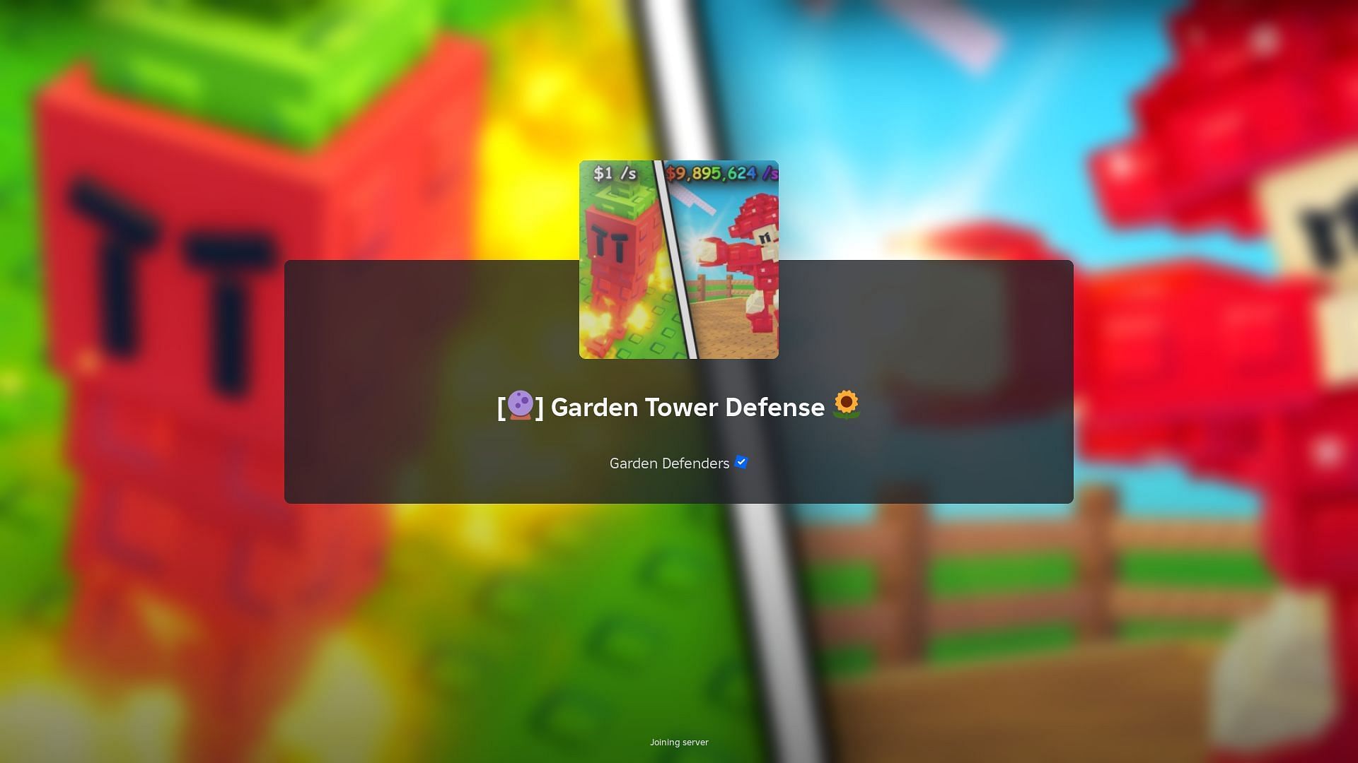 Roblox Garden Tower Defense