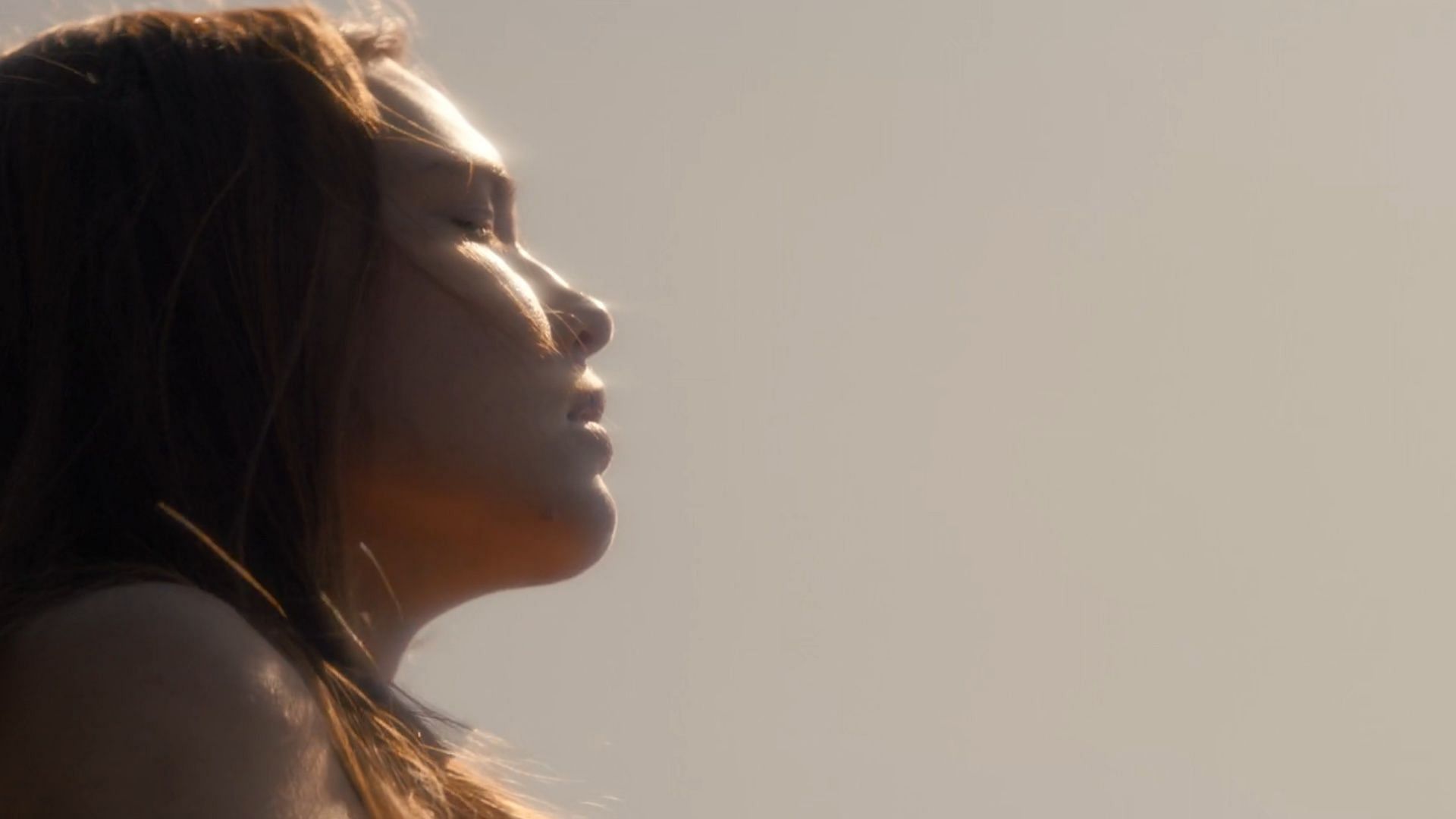 Lucy revisits her childhood memory site in Untamed (Image via Netflix)