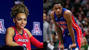 Iowa State's Jada Williams drops 2-word reaction to Ron Holland's dominating display for the Pistons