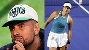 Nick Kyrgios sends an uplifting message to Emma Raducanu after she makes winning start at Wimbledon