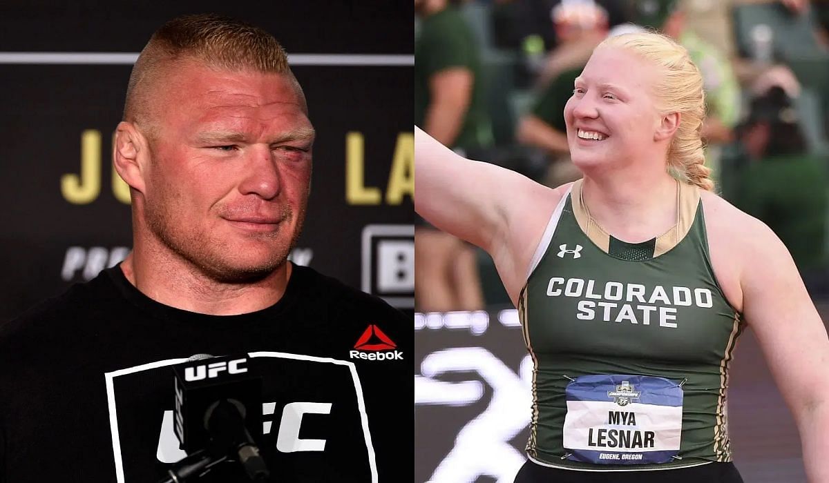 "Superstar of a man, but just dad to me"- Mya Lesnar opens up about handling the pressure of being Brock Lesnar's daughter