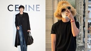 “Sold out king” — Fans react as BTS' Taehyung sparks instant sellout of Celine Knot earrings & Medium travel bag worn at Gimpo Airport