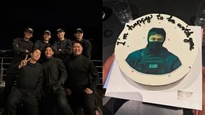 "Can't imagine he got dragged for this" — Fans reassess backlash against BTS' Taehyung after spotting similar cake in fellow comrade's discharge photo