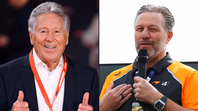 Zak Brown gushes over Mario Andretti and the IndyCar icon's legendary 1987 car: "It makes me 15 years old again"