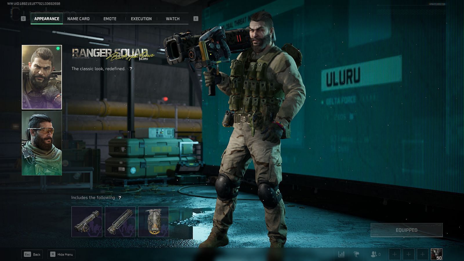 Engineer operator Uluru in Delta Force (Image via Sportskeeda Gaming || TiMi Studio Group)