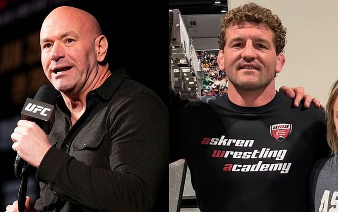 Dana White opens up about supporting ailing Ben Askren: "That's between us"