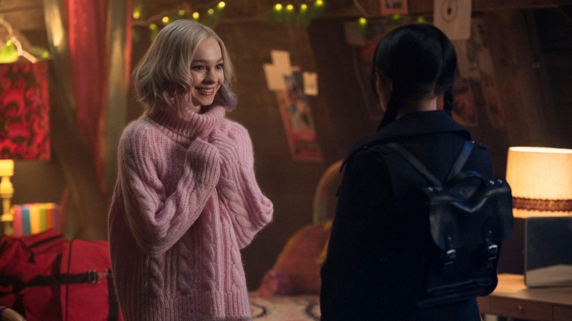 Emma Myers stars as Enid Sinclair in Wednesday season 1 (Image via Netflix)