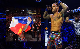 What flag did Dustin Poirier carry out of the octagon at UFC 318? A closer look at 'The Diamond's' emotional retirement
