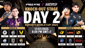 Free Fire World Cup 2025 Knockout Day 2: Livestream, teams, schedule, and how to watch