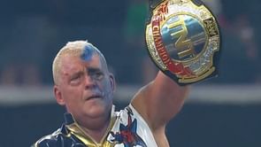 "Horrible call," "It's 2025" - Fans erupt in anger after Dustin Rhodes wins the AEW TNT title