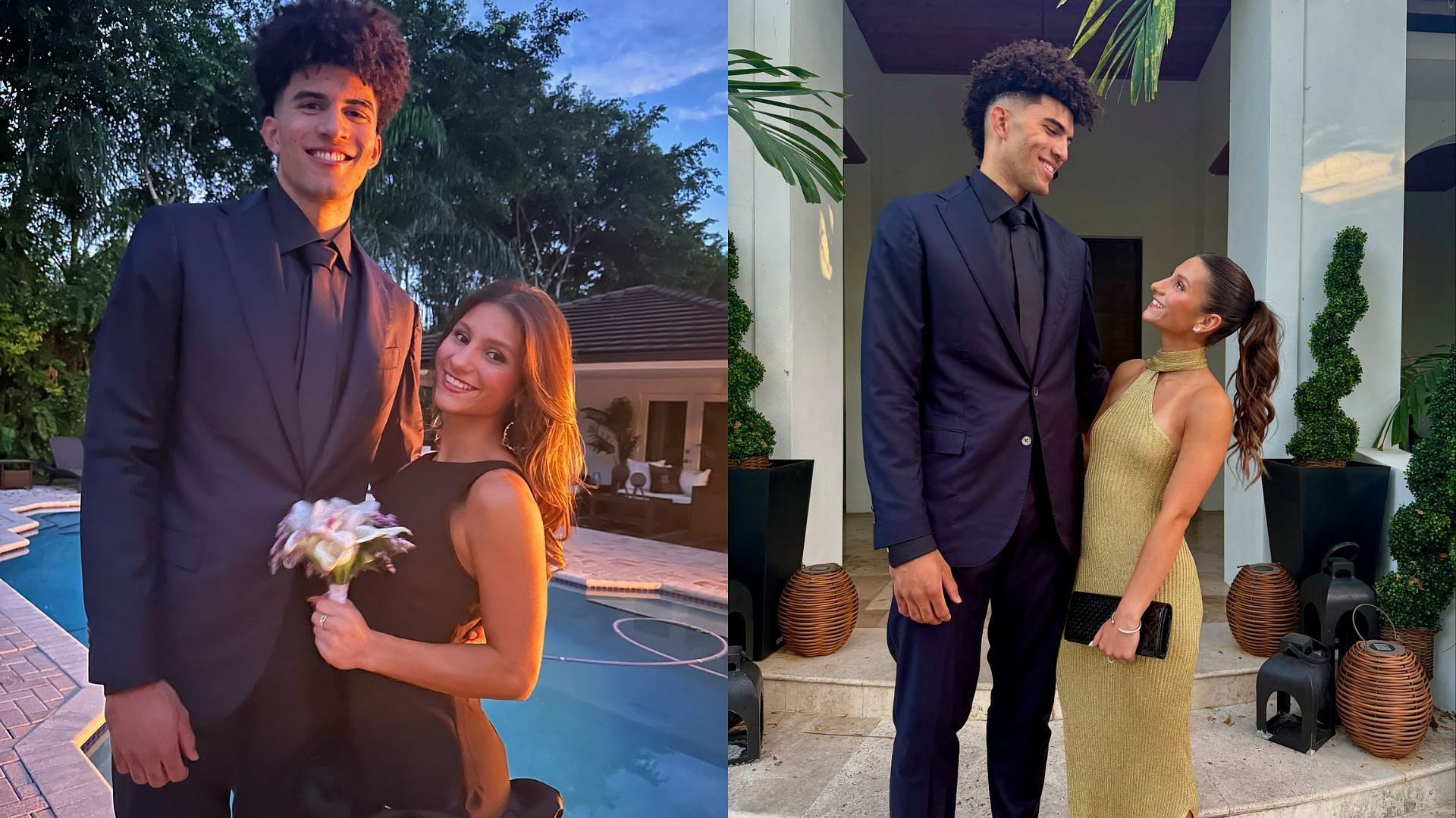Cameron Boozer with girlfriend Yve Cao