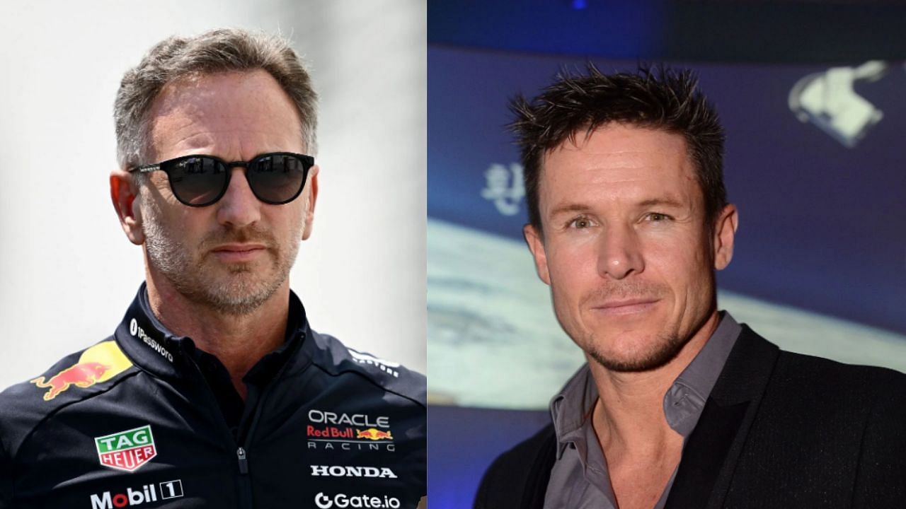 Christian Horner and Felix Baumgartner 