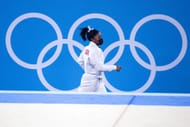 Simone Biles at Tokyo Olympics 2020. (Photo by Tim Clayton/Corbis via Getty Images)
