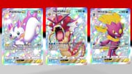 Pachirisu ex, Gyarados ex, and Weavile ex in Wisdom of Sea and Sky (Image via TPC)