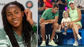 Coco Gauff sends touching message to Caroline Wozniacki as Dane shares adorable snap after welcoming third child with husband David Lee