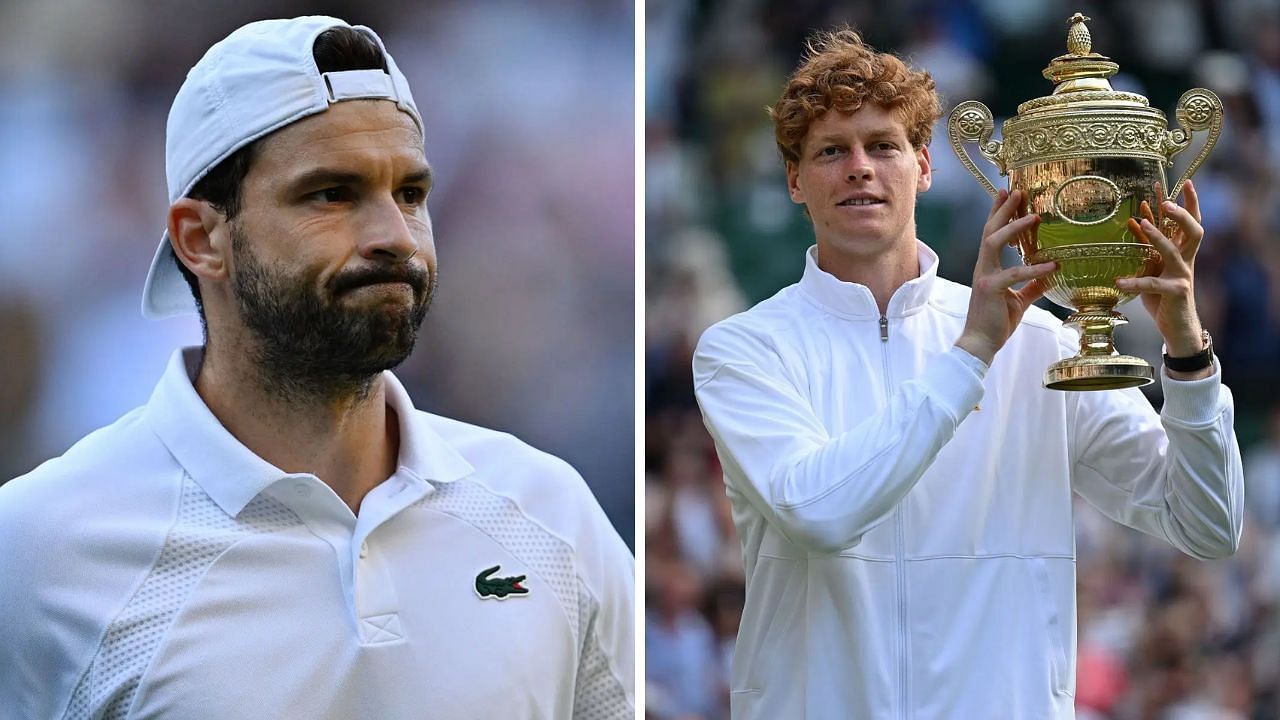 Jannik Sinner Grigor Dimitrov Wimbledon