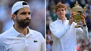 "Grigor Dimitrov's pec changing the course of history" - Fans ponder 'What If?' scenario as Jannik Sinner wins Wimbledon after nearly exiting in 4R