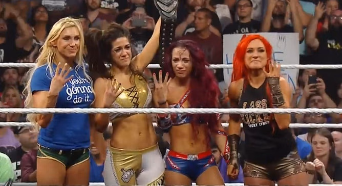 Charlotte Flair names the fifth Horsewoman of WWE