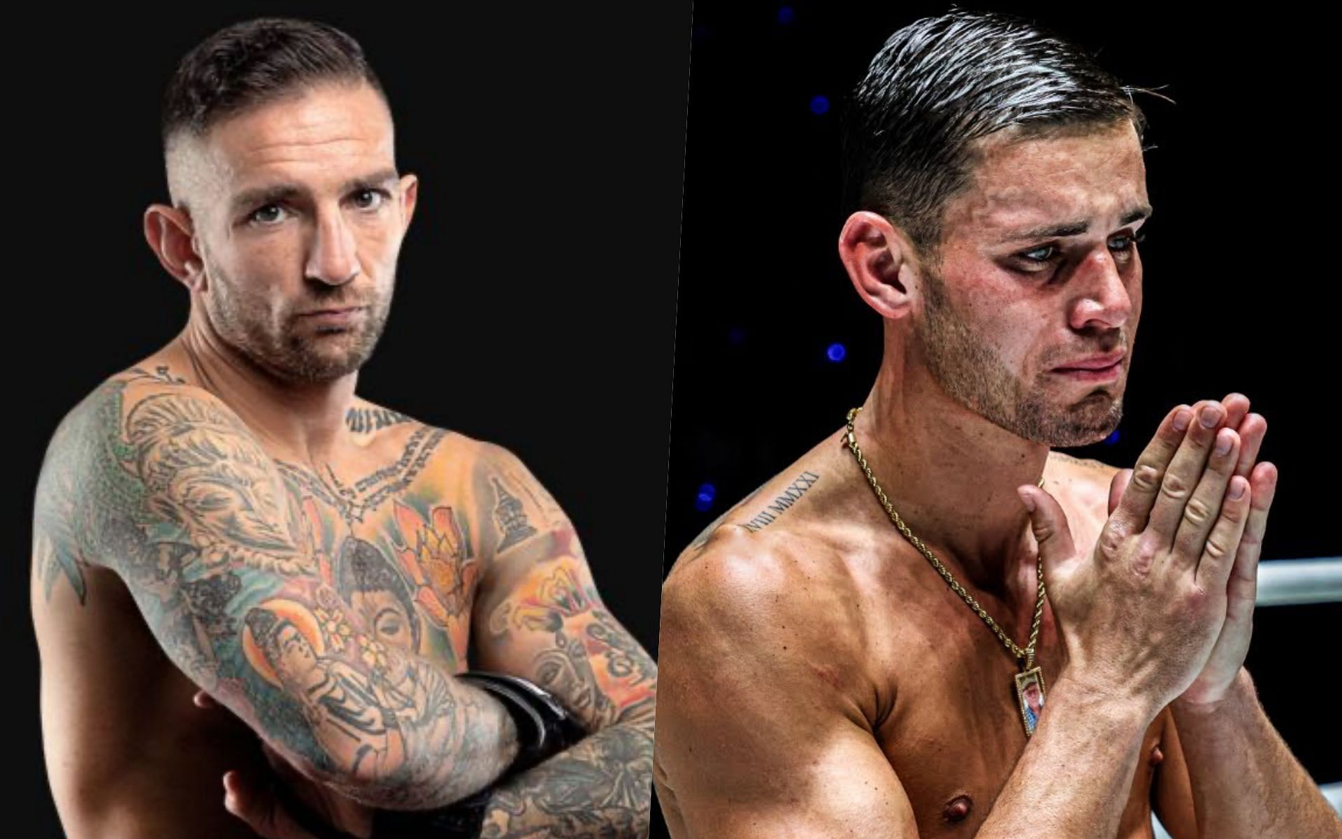 Liam Harrison (L) and George Jarvis (R) | Photo by ONE Championship