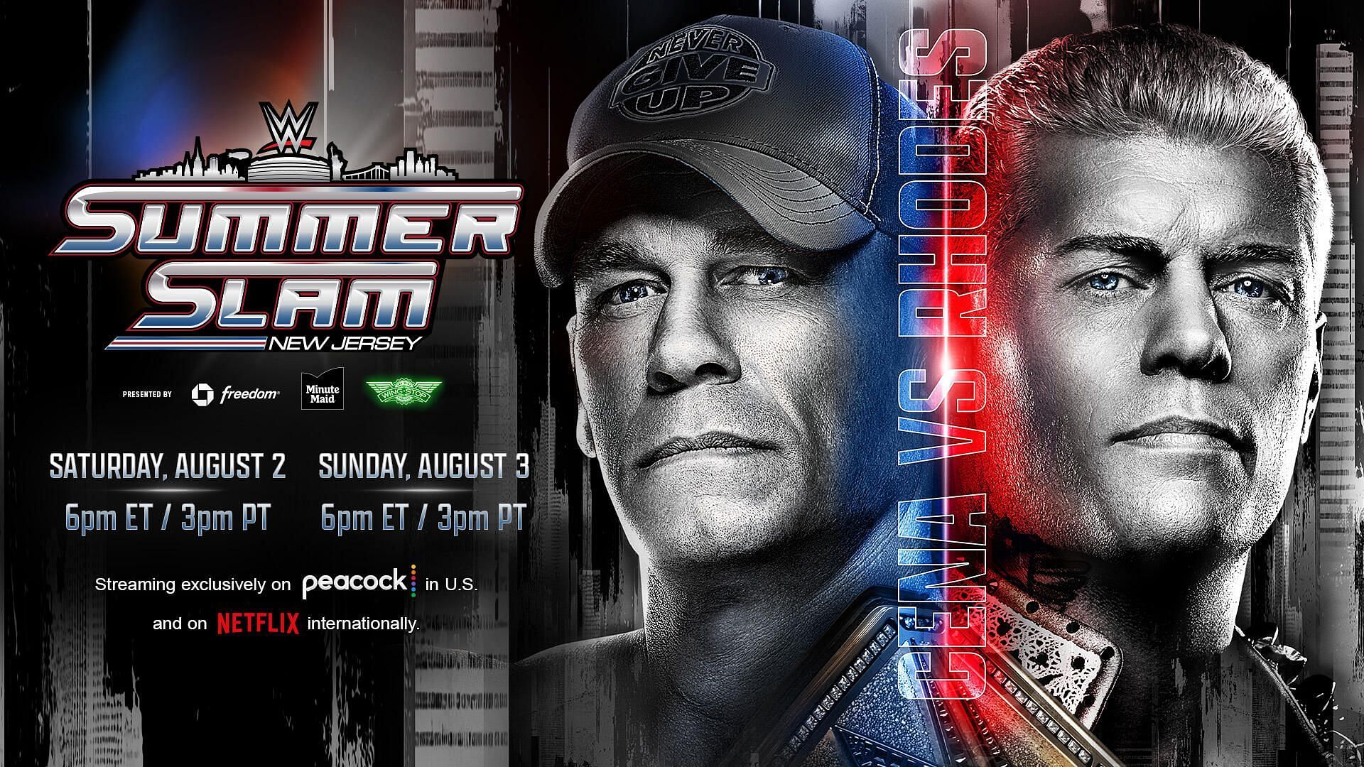 John Cena vs. Cody Rhodes 2 at SummerSlam 2025! (Credits - WWE.Com)