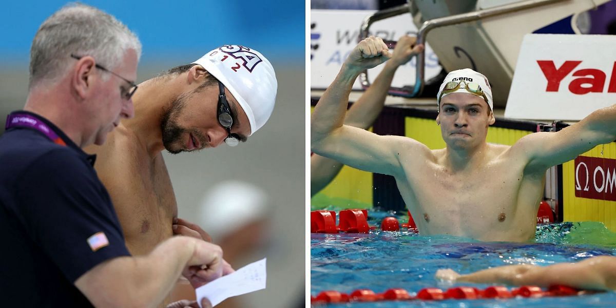 Leon Marchand will compete in the 200m and 400m individual medley at the World Aquatic Championships. (Images by Getty)