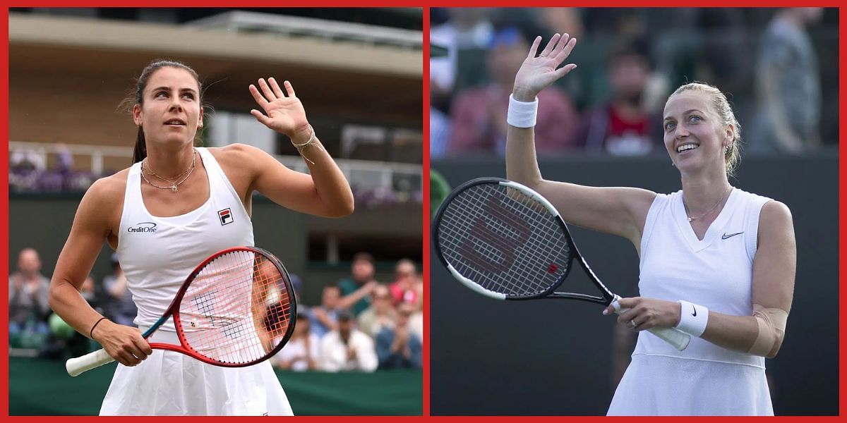 Emma Navarro and Petra Kvitova (Source: Getty)