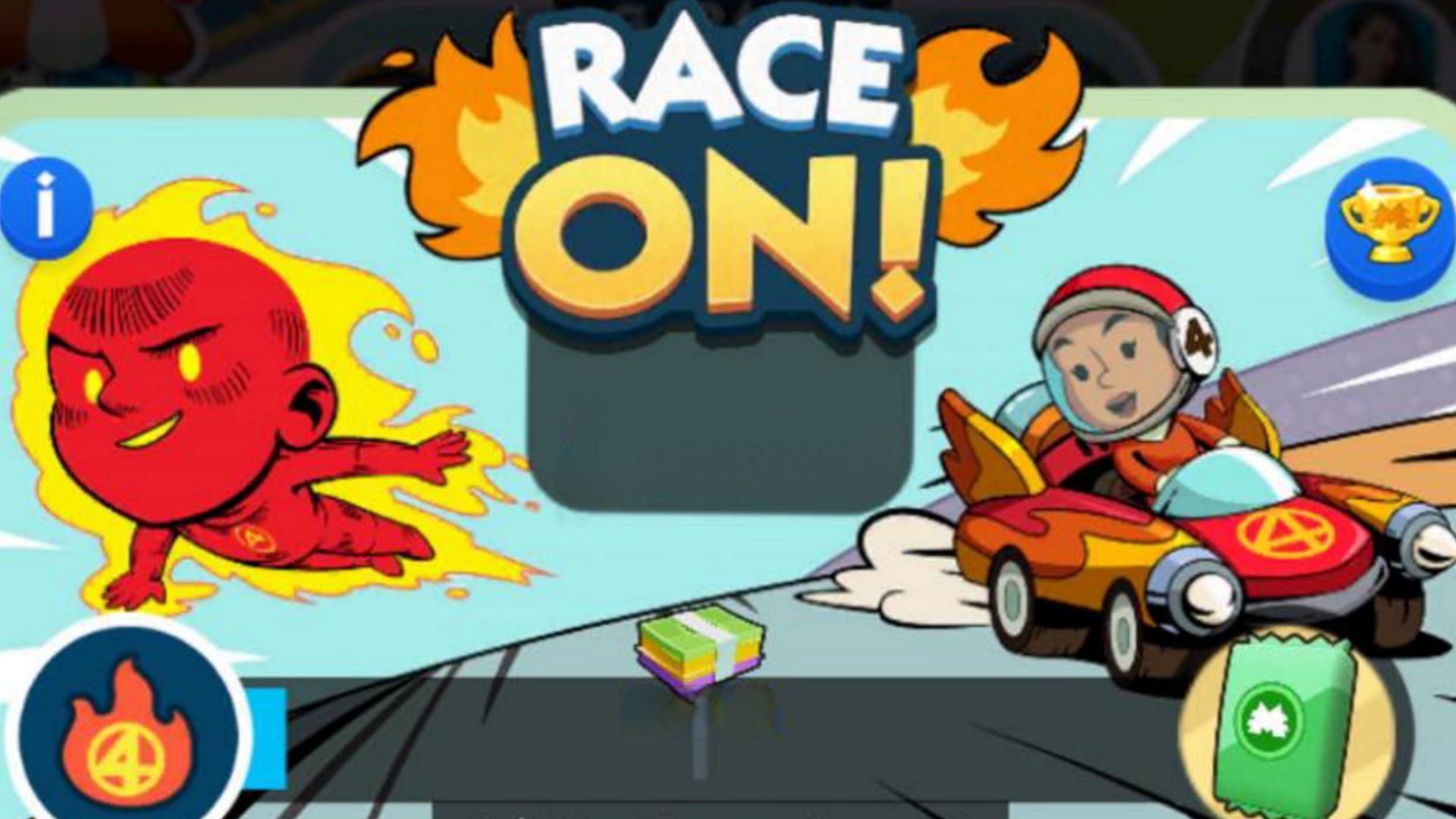 Monopoly Go Race On event offers multiple great rewards (Image via Scopely)