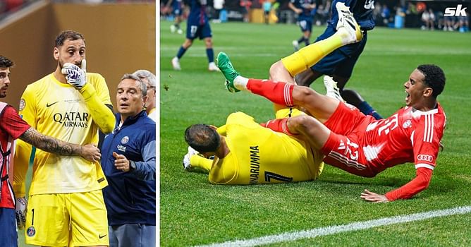 Gianluigi Donnarumma sends message to Jamal Musiala as Bayern attacker suffers horror injury after collision with goalkeeper in PSG win vs Bayern