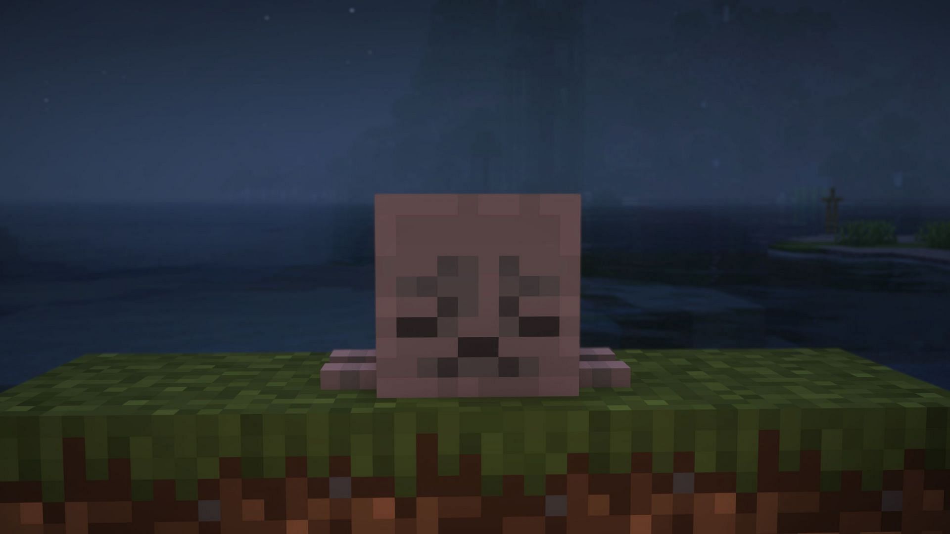 Dried ghast can either be found naturally generating or can be crafted (Image via Sportskeeda Gaming || Mojang Studios)