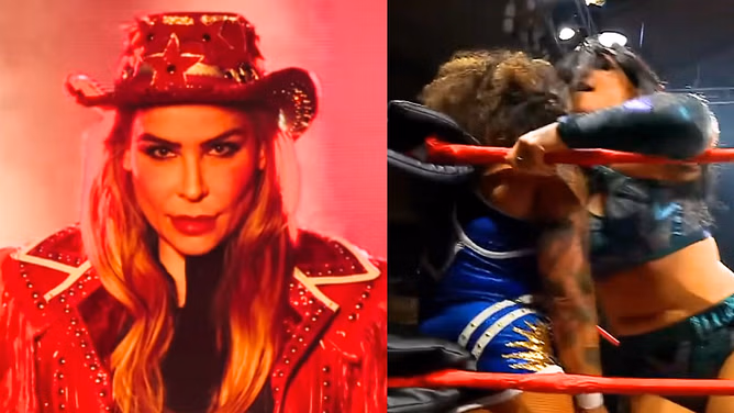 [Photo] Natalya spotted with major AEW star just days ahead of All In 2025