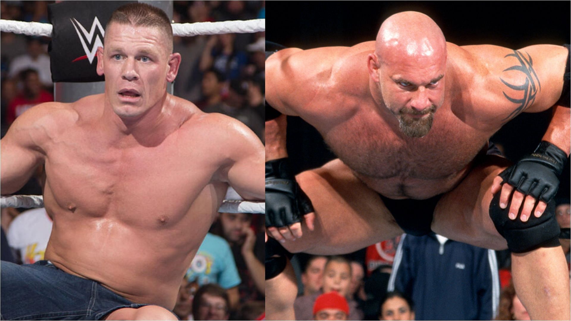 John Cena and Goldberg