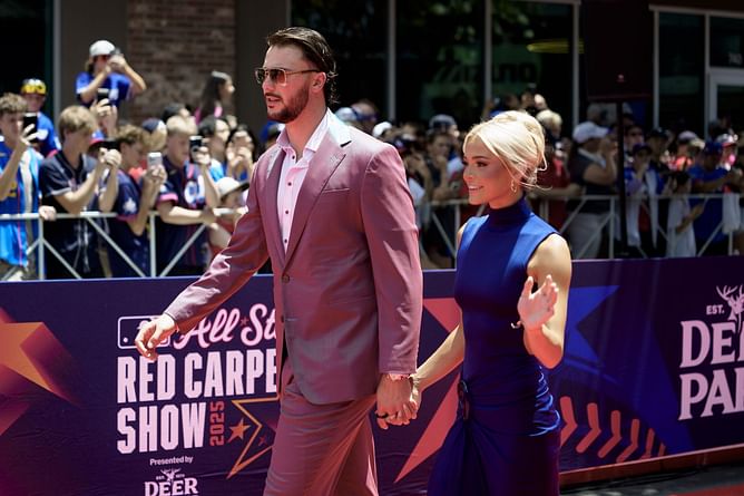 Olivia Dunne's boyfriend Paul Skenes shows chivalrous gesture towards her at the All-Star game red carpet