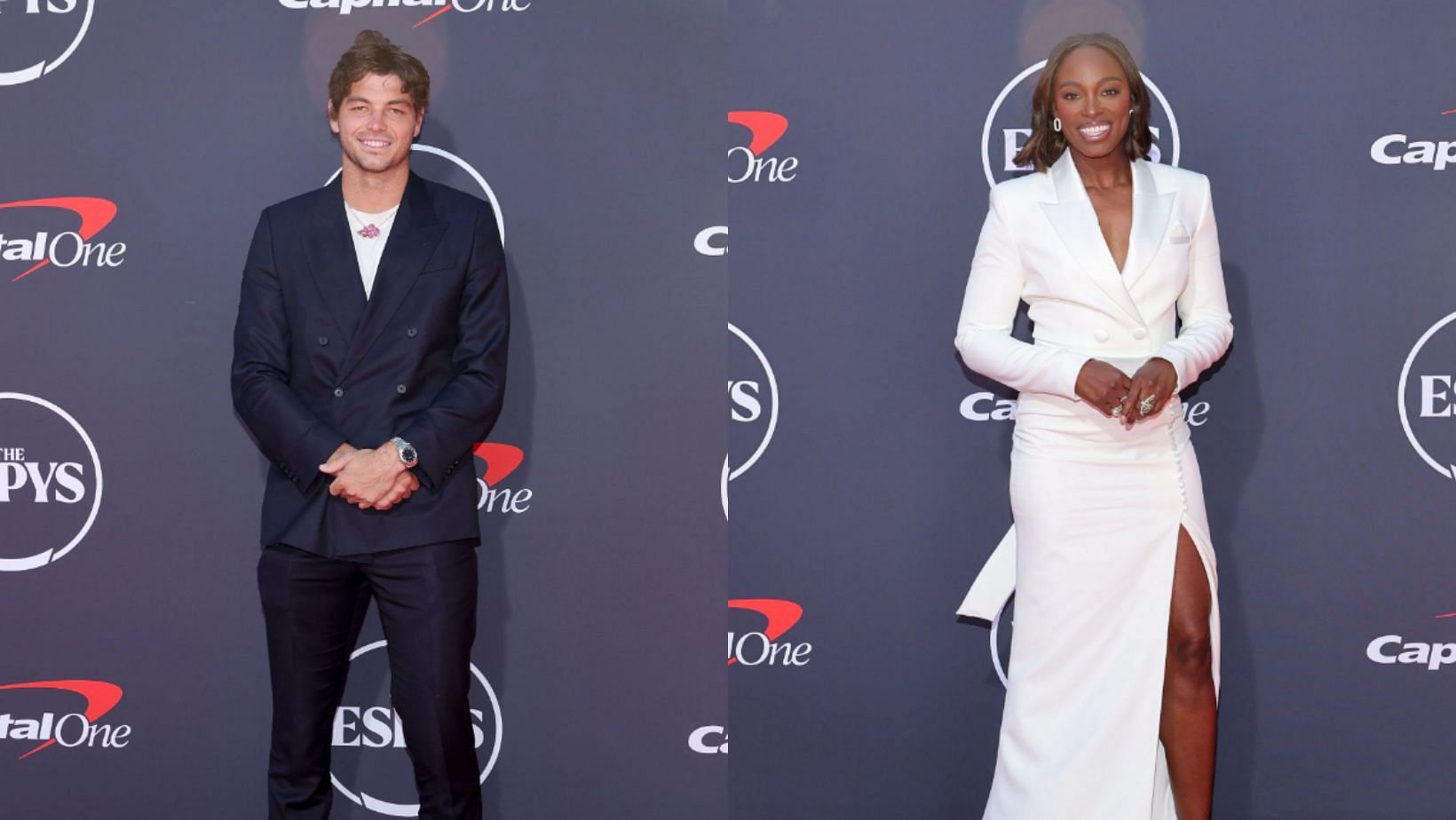 Taylor Fritz and Sloane Stephens unite at the ESPYs (Image Source: Getty)