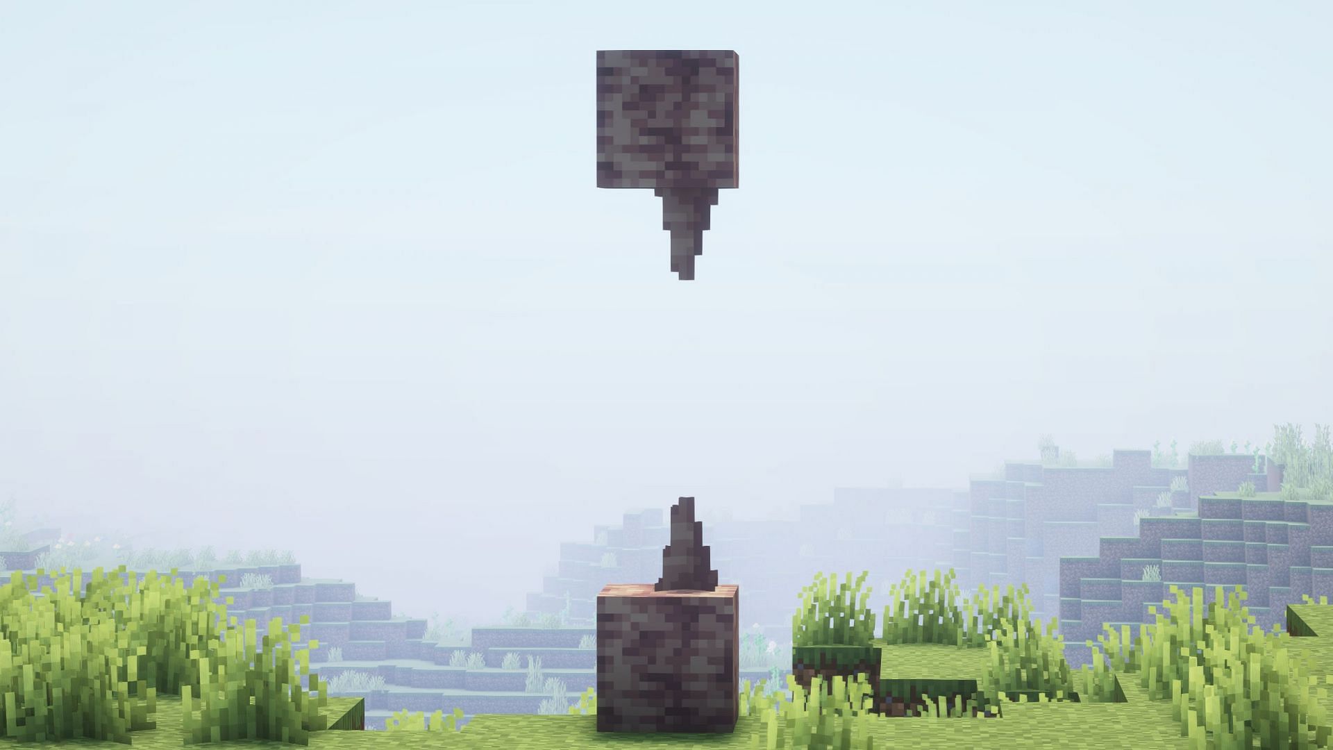 Pointed dripstone is one of the most interesting blocks in Minecraft (Image via Sportskeeda Gaming || Mojang Studios)