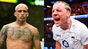"Charles looks nervous" - Paddy Pimblett sensed Charles Oliveira’s nerves before Ilia Topuria fight at UFC 317