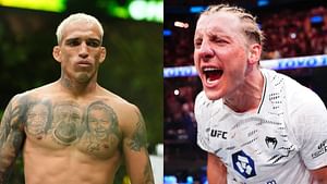 "Charles looks nervous" - Paddy Pimblett sensed Charles Oliveira’s nerves before Ilia Topuria fight at UFC 317