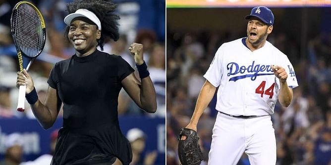 Americans defying age at 45: Venus Williams & Rich Hill make history hours apart from each other - one in Washington, another in Chicago