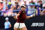 Alexandra Eala at the Eastbourne Open 2025. (Photo: Getty)