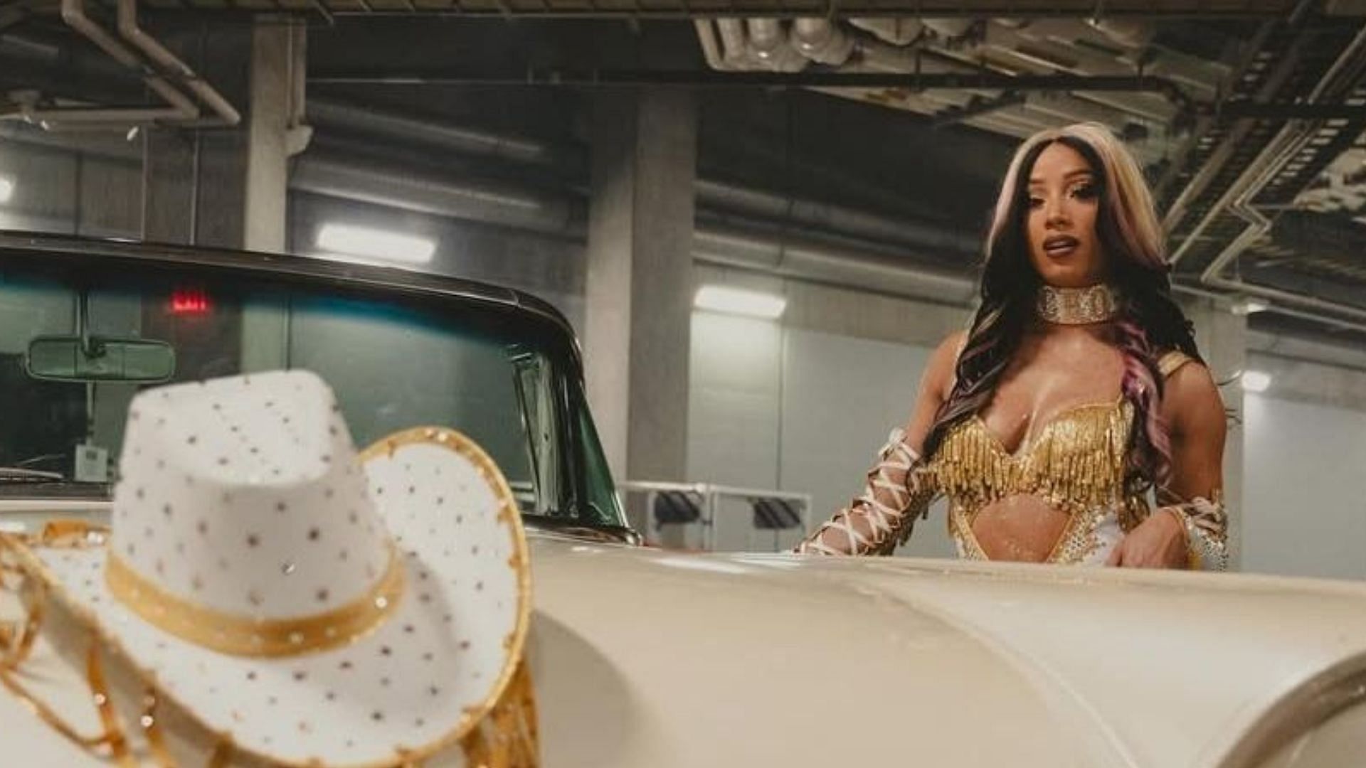 The AEW TBS Champion Mercedes Mon&eacute; (Image via her Instagram)