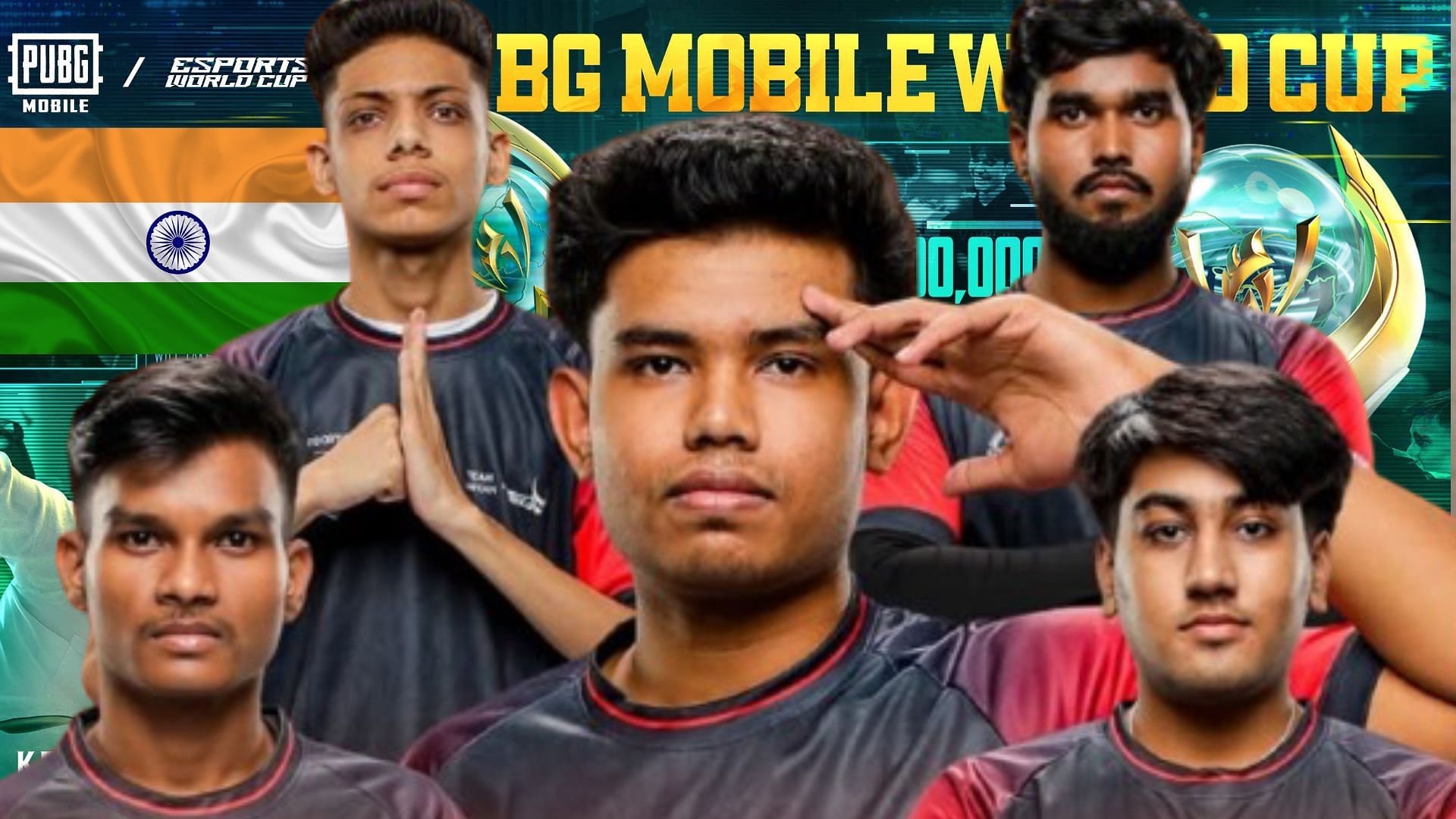 Team Aryan unveils its PMWC 2025 lineup (Image via Instagram/PUBG Mobile Esports, Krafton India Esports)