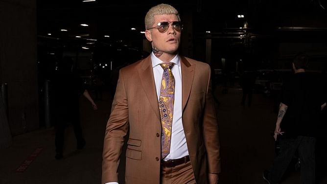 WWE star accidentally drops Cody Rhodes' birthday cake