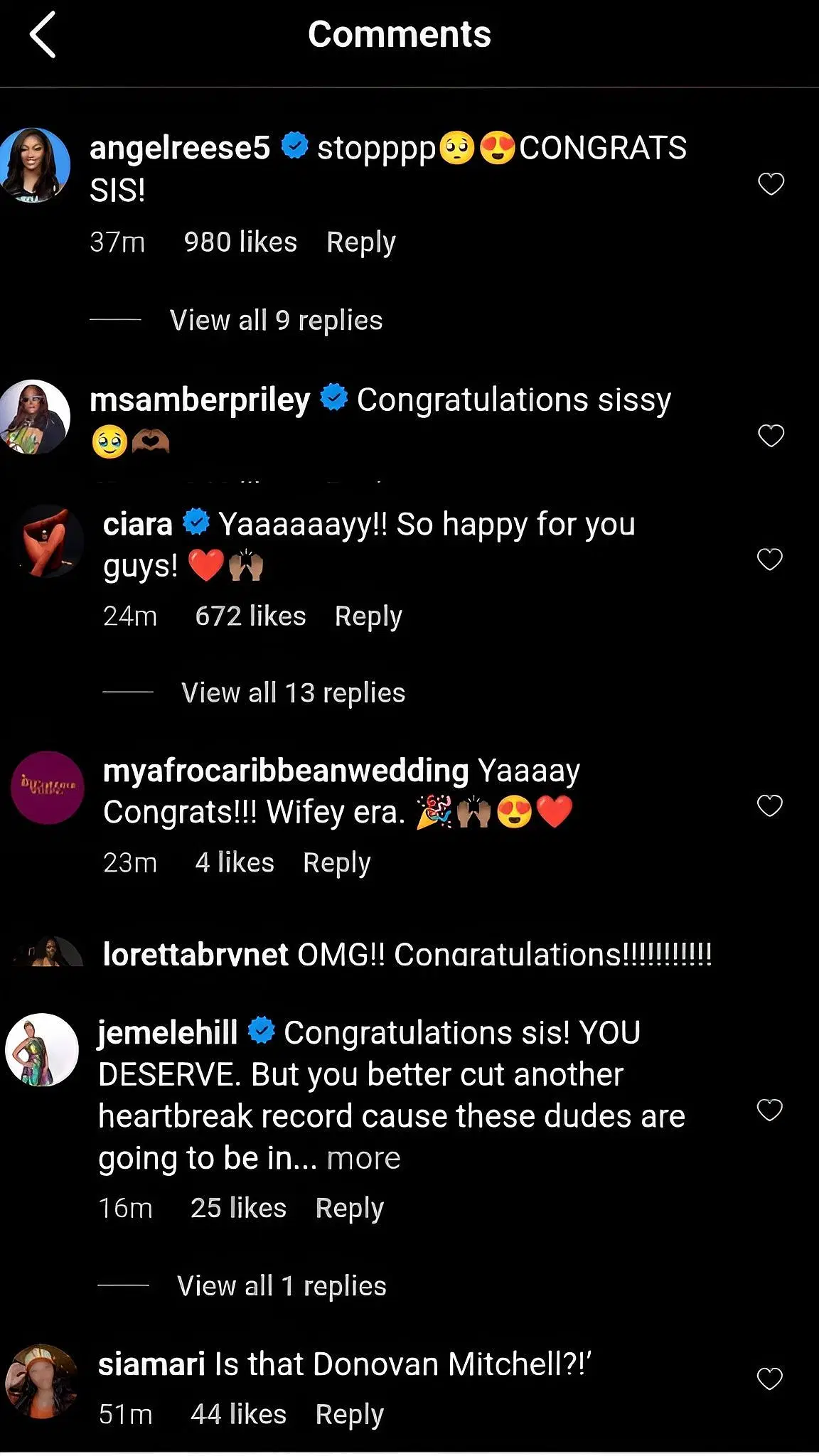 Comments on the post
