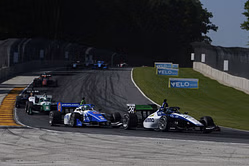 WATCH: Frightening shunt sends Indy NXT car backflipping at Mid-Ohio