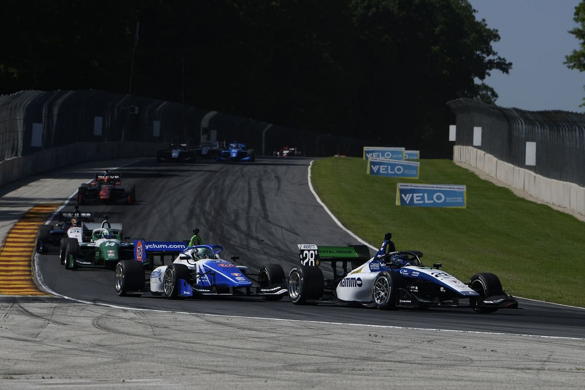 WATCH: Frightening shunt sends Indy NXT car backflipping at Mid-Ohio