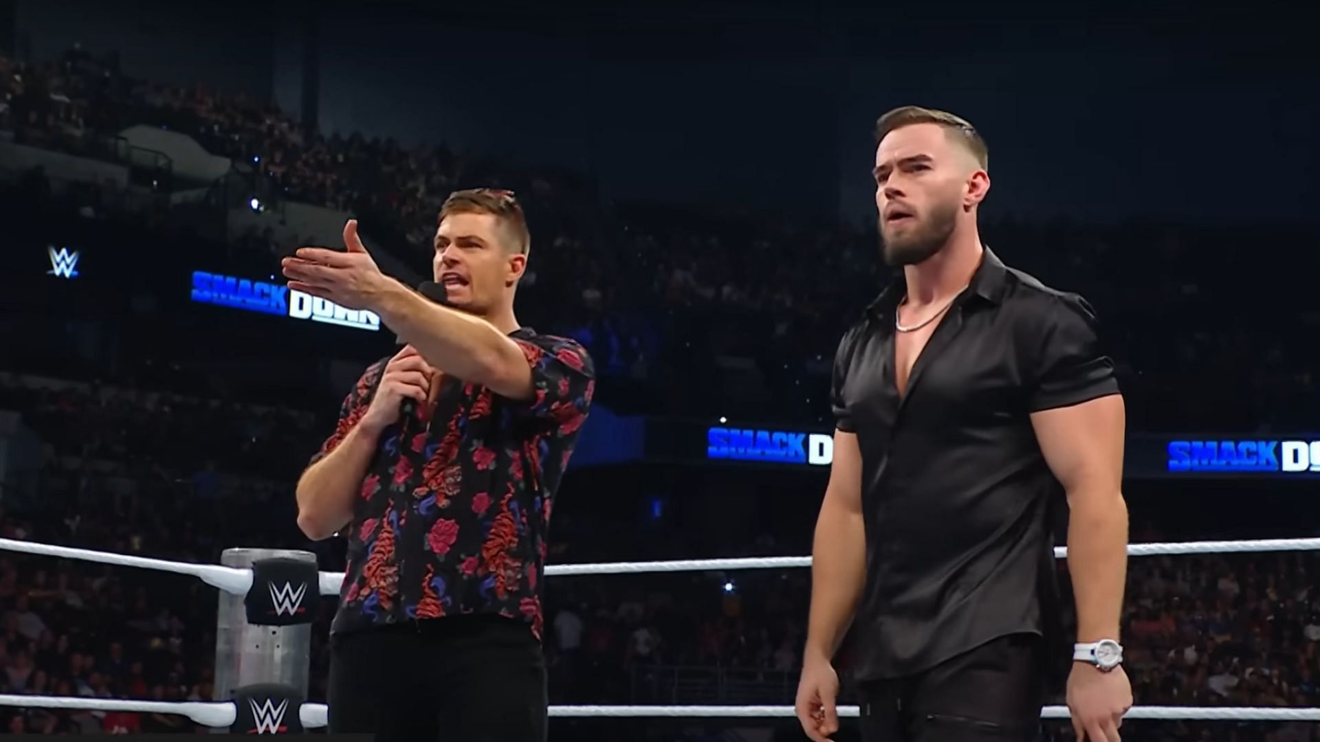 Grayson Waller (left) and Austin Theory (right) [Image Credits: WWE