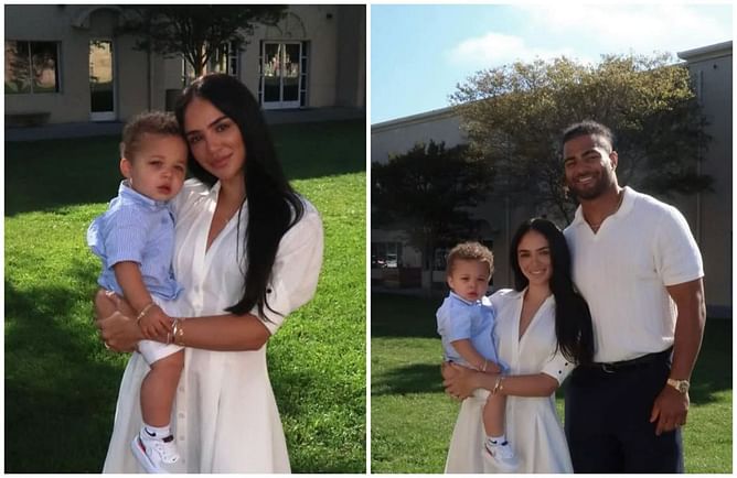Fred Warner's wife Sydney grows emotional while celebrating addition of new member to 'Warner family'
