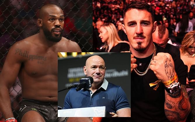 Dana White explains dealing with big fights falling through using Tom Aspinall vs. Jon Jones saga as example: "You just become numb to it"