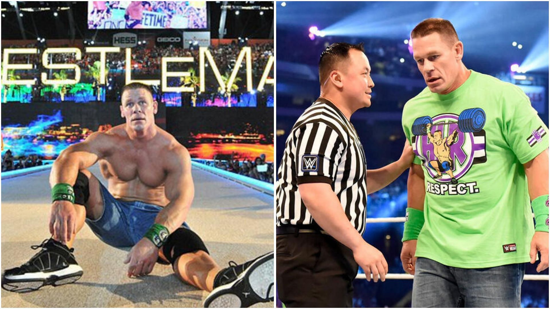 John Cena has a WrestleMania record of 11-6. (Photos: WWE.com)