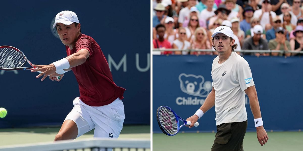 Brandon Nakashima (L) vs Alex de Minaur (R) preview (Source: Getty Images)